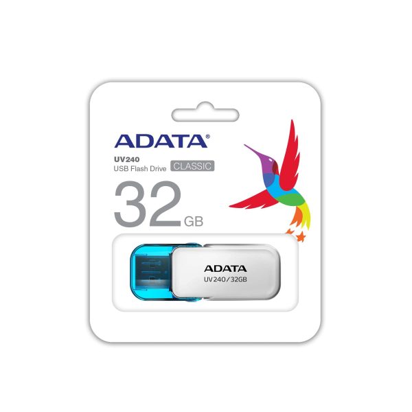 ADATA UV240 unidad flash USB 32 GB USB tipo A 2.0 Blanco - Imagen 3