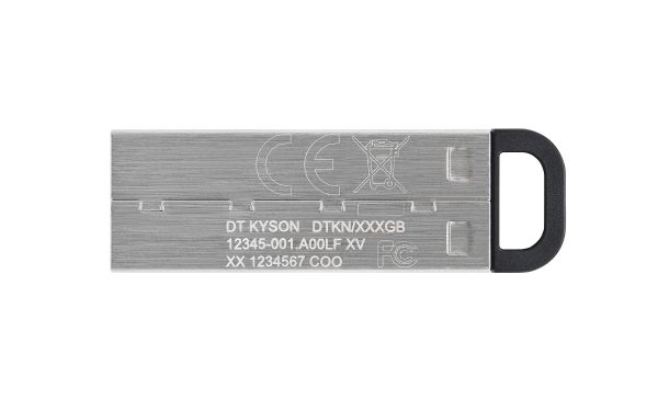 Kingston Technology DataTraveler Kyson unidad flash USB 128 GB USB tipo A 3.2 Gen 1 (3.1 Gen 1) Plata - Imagen 2