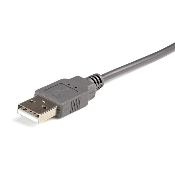 StarTech.com Cable Adaptador de 0.9m USB a Serial Serie DB9 DB25 RS232 - Imagen 2