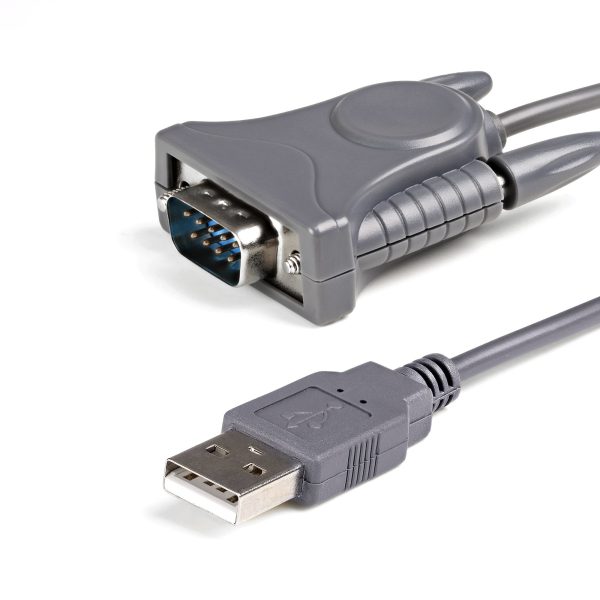 StarTech.com Cable Adaptador de 0.9m USB a Serial Serie DB9 DB25 RS232
