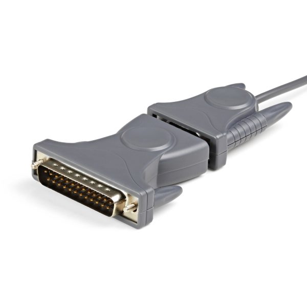 StarTech.com Cable Adaptador de 0.9m USB a Serial Serie DB9 DB25 RS232 - Imagen 3
