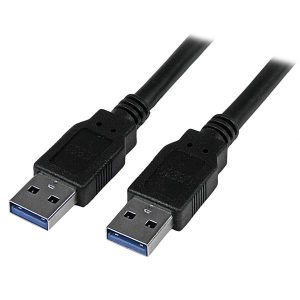 StarTech.com Cable de 1.8m USB 3.0 SuperSpeed A Macho a A Macho Color Negro