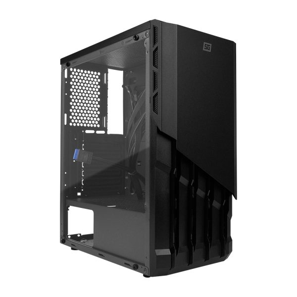 Vorago CSG-530 gabinete de computadora Tower Negro - Imagen 3