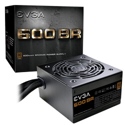 EVGA 100-BR-0600-K1 unidad de fuente de alimentación 600 W 24-pines ATX ATX Negro