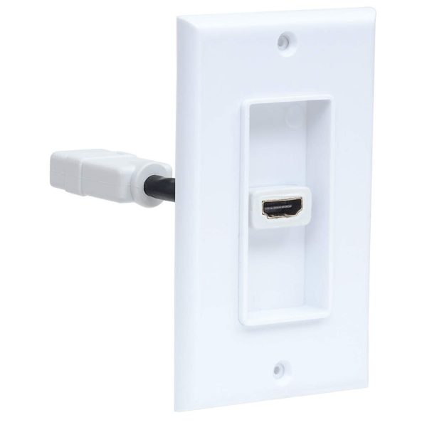 Manhattan Placa de pared HDMI de un puerto - Imagen 2