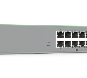 Allied Telesis AT-FS980M/28PS-10 dispositivo de redes Gestionado L3 Fast Ethernet (10/100) Energía sobre Ethernet (PoE) Gris