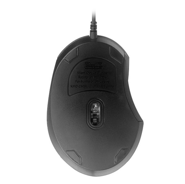 Klip Xtreme ClickQuiet ratón Oficina Ambidiestro USB tipo A Óptico 1600 DPI - Imagen 4