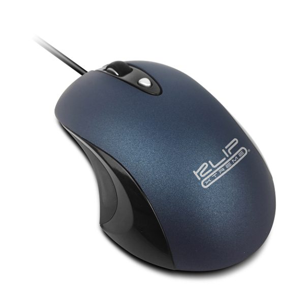 Klip Xtreme ClickQuiet ratón Oficina Ambidiestro USB tipo A Óptico 1600 DPI - Imagen 2