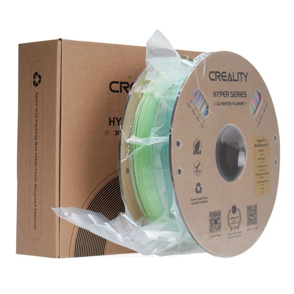Creality 3D 3301010425 material de impresión 3D Ácido poliláctico (PLA) Azul, Verde, Rosa 1 kg - Imagen 3