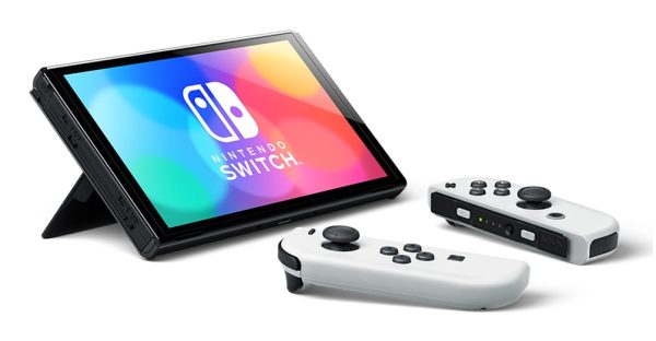 Nintendo Switch OLED videoconsola portátil 17.8 cm (7") 64 GB Pantalla táctil Wifi Blanco - Imagen 3