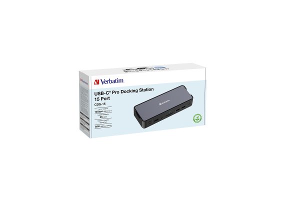 Verbatim CDS-15 Alámbrico USB 3.2 Gen 1 (3.1 Gen 1) Type-C Negro, Gris - Imagen 4