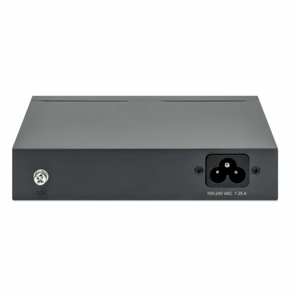 Intellinet 561792 dispositivo de redes Gigabit Ethernet (10/100/1000) Energía sobre Ethernet (PoE) Negro - Imagen 4
