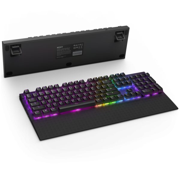 NZXT Function 2 teclado Juego USB Inglés de EE.UU. Negro - Imagen 4