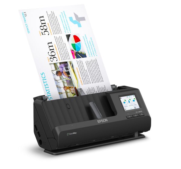 Epson ES-C380W ADF + Escáner de alimentación de hojas 600 x 600 DPI A4 Negro - Imagen 4