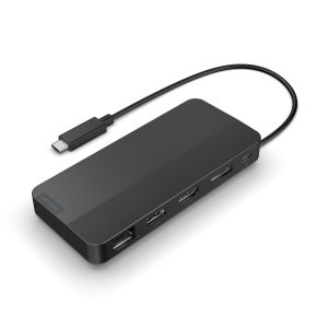 Lenovo 40B90000WW base para laptop o replicador de puertos Alámbrico USB 3.2 Gen 1 (3.1 Gen 1) Type-C Negro