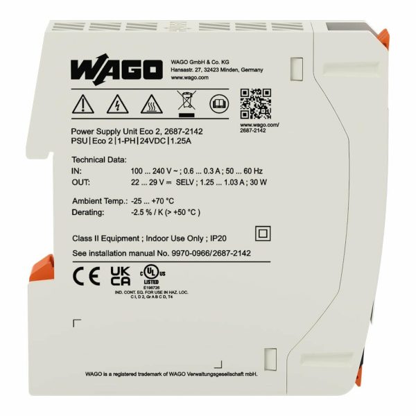 Wago 2687-2142 disyuntor Interruptor de caja moldeada - Imagen 2