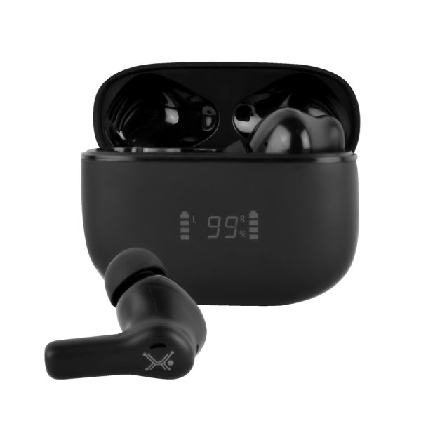 Perfect Choice PC-117209 audífono y auriculare Auriculares True Wireless Stereo (TWS) Intra auditivo Llamadas/Música Bluetooth Negro - Imagen 3