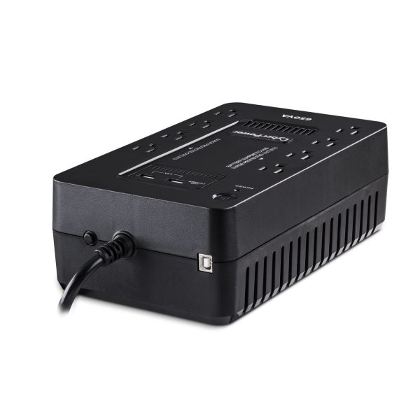 CyberPower SX650U sistema de alimentación ininterrumpida (UPS) En espera (Fuera de línea) 650 kVA 360 W 8 salidas AC - Imagen 4