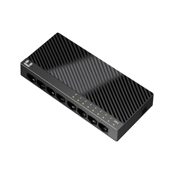 Netis System ST3108C dispositivo de redes No administrado Fast Ethernet (10/100) Negro - Imagen 2