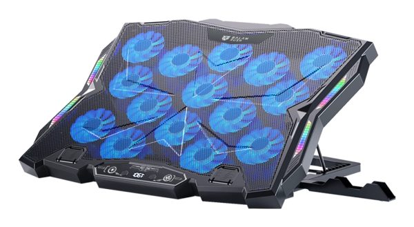 Balam Rush BR-941136 enfriador para laptop 43.2 cm (17") 2400 RPM Negro - Imagen 4