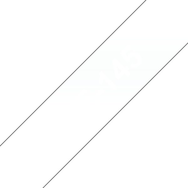 Brother TZE-145 cinta para impresora de etiquetas Blanco sobre transparente