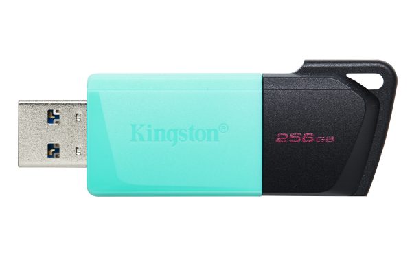 Kingston Technology DataTraveler Exodia M unidad flash USB 256 GB USB tipo A 3.2 Gen 1 (3.1 Gen 1) Negro, Turquesa - Imagen 3
