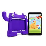 Vorago TABLET PAD-8-KIDS 8 PULGADAS ANDROID 13 QUADCORE 4GB 64GB IPS 2MP 5MP WIFI BT GMS FUNDA MORADA -