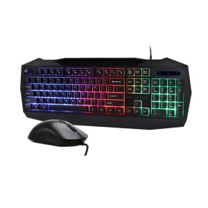 Balam Rush Squad Master KTM333 teclado Ratón incluido Juego USB Español Negro