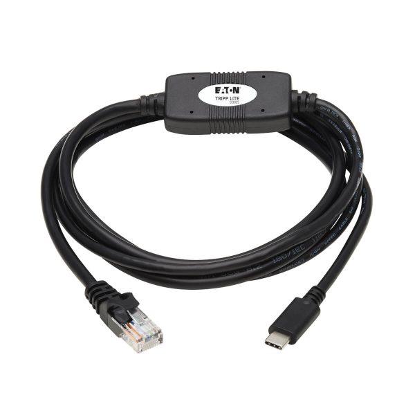Tripp Lite U209-006-RJ45XC cambiador de género para cable RJ-45 USB Type-C Negro - Imagen 2