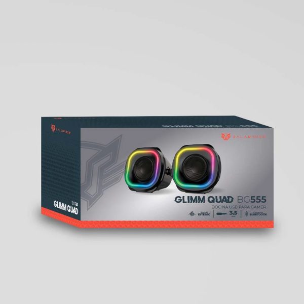 Balam Rush Glimm Quad BG555 De 1 vía Negro Alámbrico 10 W - Imagen 4