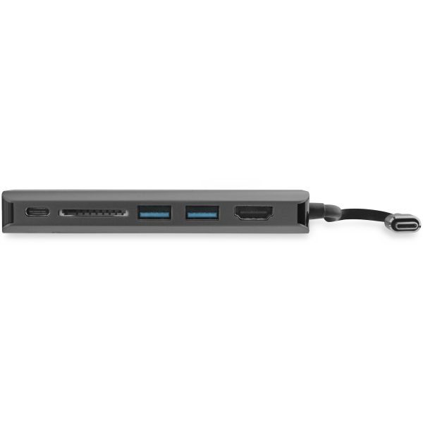 StarTech.com Adaptador Multipuertos USB C - Dock USB Tipo C a HDMI 4K de Viajes - Hub USB 3.0 de 3 Puertos - SD/SDHC - GbE - PD 3.0 Pass Through 60W - USB Tipo C/Thunderbolt 3 - Imagen 2