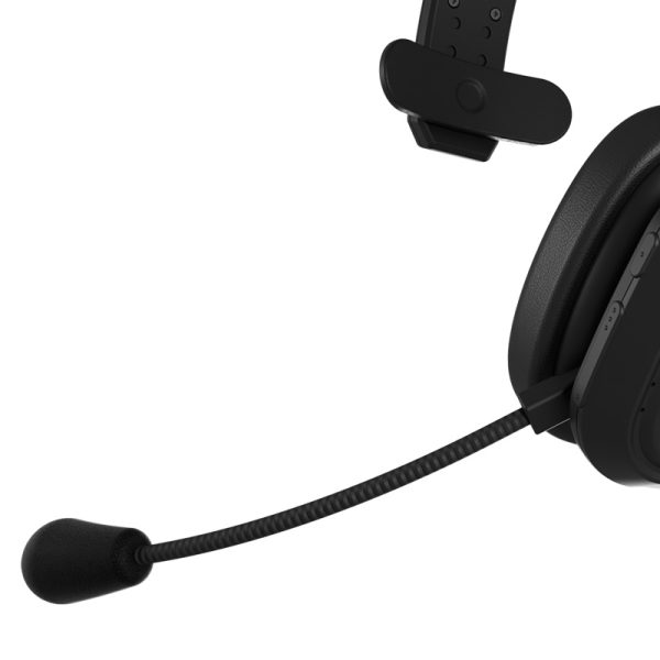 Klip Xtreme VoxCom Auriculares Inalámbrico y alámbrico Diadema Oficina/Centro de llamadas USB Tipo C Bluetooth Negro - Imagen 2