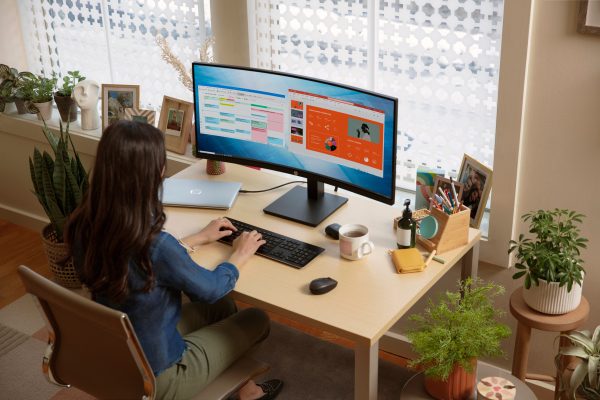 HP Monitor curvo P34hc G4 WQHD USB-C - Imagen 4
