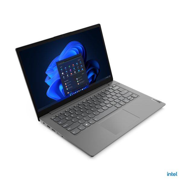 Lenovo V 14 Intel® Core™ i3 i3-1215U Computadora portátil 35.6 cm (14") Full HD 8 GB DDR4-SDRAM 256 GB SSD Wi-Fi 6 (802.11ax) Windows 11 Home Gris - Imagen 2