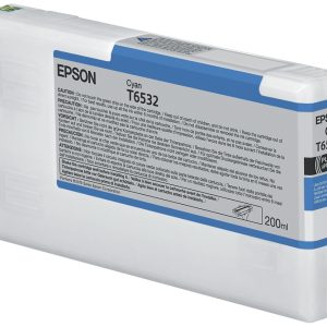 Epson T6532 Cyan Ink Cartridge (200ml) cartucho de tinta 1 pieza(s) Original Cian