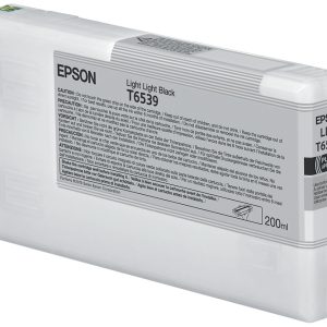 Epson T6539 Light Light Black Ink Cartridge (200ml) cartucho de tinta 1 pieza(s) Original Negro claro claro