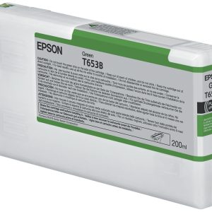 Epson T653B Green Ink Cartridge (200ml) cartucho de tinta 1 pieza(s) Original Verde