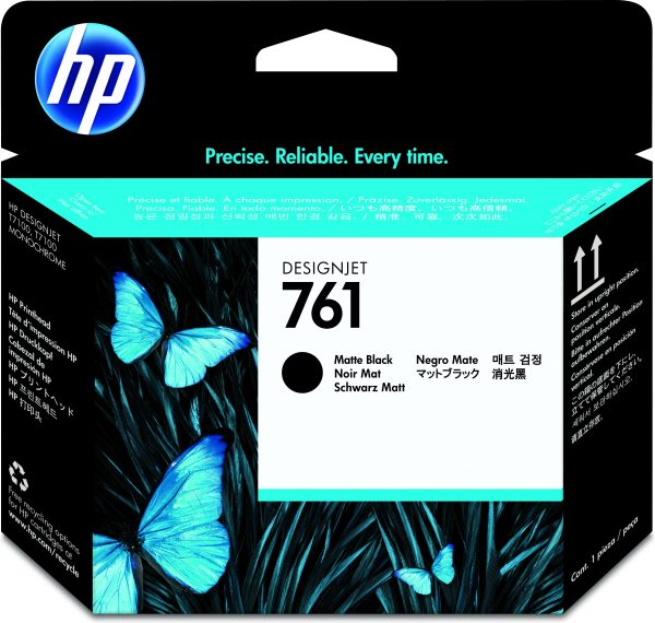 HP Cabezal de impresión DesignJet 761 negro mate/negro mate - Imagen 4