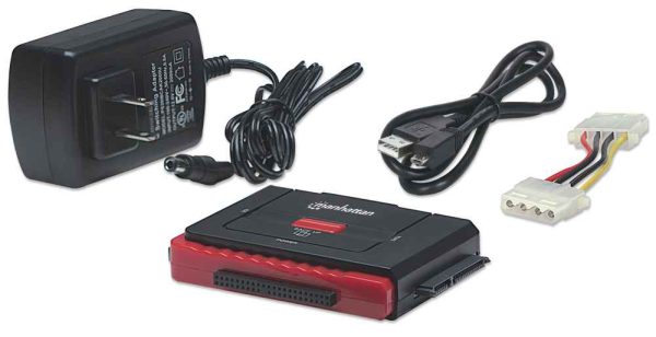 Manhattan Adaptador USB de Alta Velocidad 2.0 a SATA/ IDE - Imagen 2