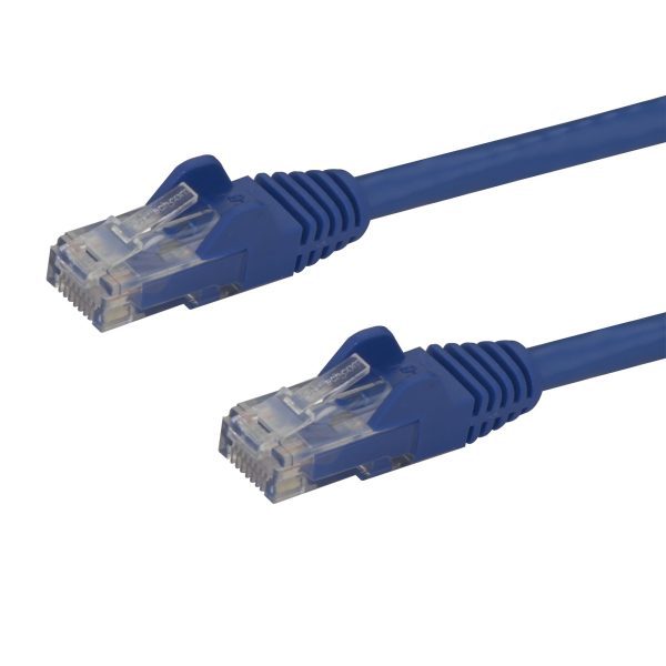 StarTech.com Cable de Red de 30cm Azul Cat6 UTP Ethernet Gigabit RJ45 sin Enganches