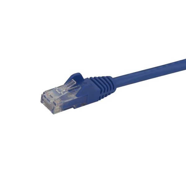 StarTech.com Cable de Red de 30cm Azul Cat6 UTP Ethernet Gigabit RJ45 sin Enganches - Imagen 2