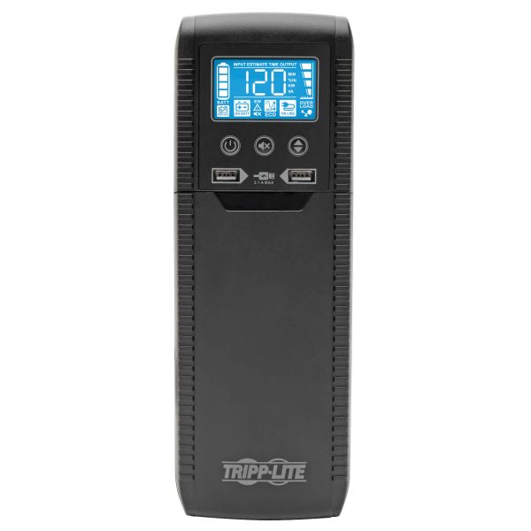 Tripp Lite ECO1500LCD UPS No Break Interactivo con USB y 10 Tomacorrientes - 120V, 1440VA, 900W, 50Hz / 60Hz, AVR, Serie ECO, ENERGY STAR - Imagen 3