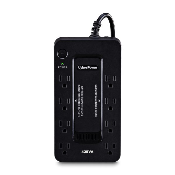 CyberPower ST425 sistema de alimentación ininterrumpida (UPS) En espera (Fuera de línea) 0.425 kVA 260 W 8 salidas AC