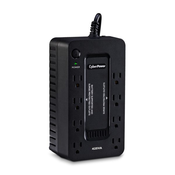 CyberPower ST425 sistema de alimentación ininterrumpida (UPS) En espera (Fuera de línea) 0.425 kVA 260 W 8 salidas AC - Imagen 2