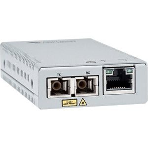 Allied Telesis AT-MMC2000LX/SC-TAA-60 convertidor de red 1000 Mbit/s 1310 nm Modo único Gris