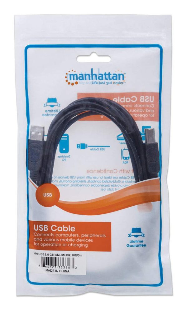 Manhattan Cable para Dispositivos USB B de Alta Velocidad - Imagen 2