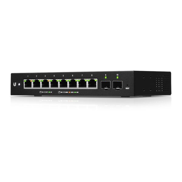 Ubiquiti EdgeSwitch 10XP Gestionado L2 Gigabit Ethernet (10/100/1000) Energía sobre Ethernet (PoE) Negro - Imagen 2