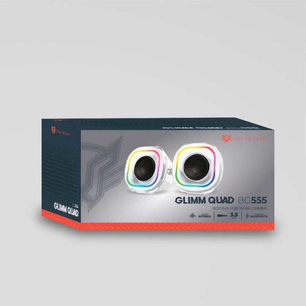 Balam Rush Glimm Quad BG555 De 1 vía Blanco Inalámbrico y alámbrico 10 W - Imagen 4