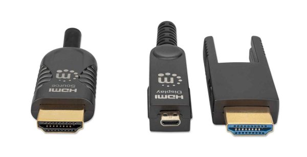 Manhattan 353243 cable HDMI 20 m HDMI Tipo A (Estándar) HDMI Tipo D (Micro) Negro - Imagen 3