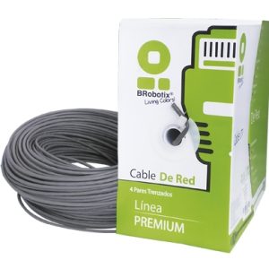 BRobotix 062435 cable de red Gris 305 m Cat6 U/UTP (UTP)